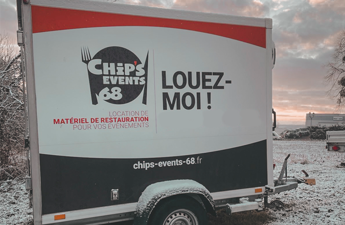 Louez une remorque frigo pour votre événement
