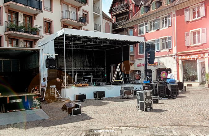 La scène mobile : l’alliée de vos manifestations ou spectacles