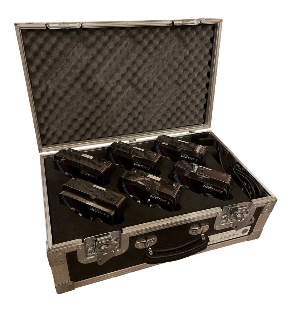 [Location] Valise de 6 spots LED sur batterie