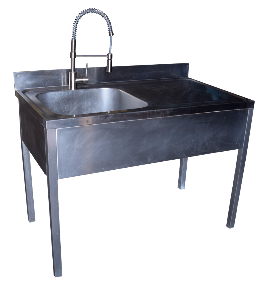 [Location] Plonge inox simple bac