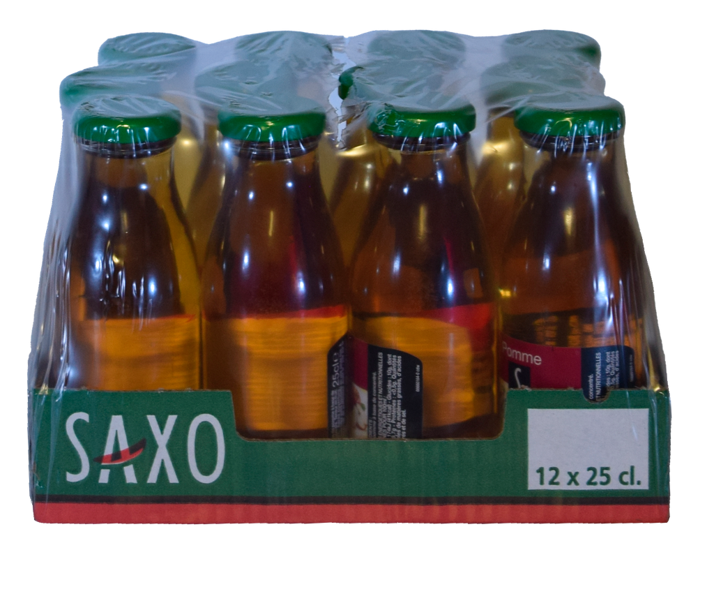 Saxo jus de pomme - VP 12x25cl