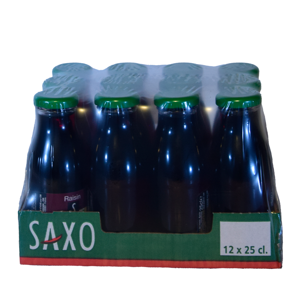 Saxo jus de raisin - VP 12x25cl
