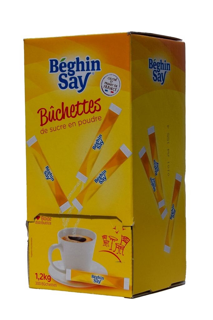 Sucre poudre bûchettes - 1,2 kg 