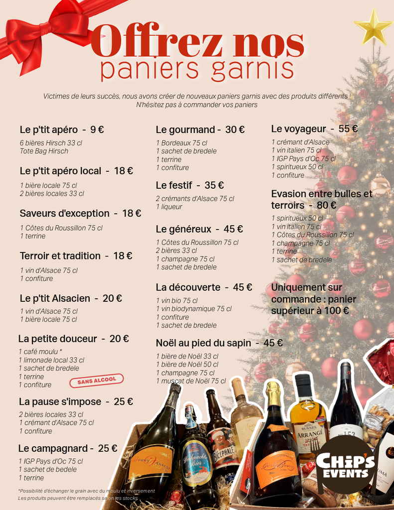 Panier garni M20-1 - Le p'tit Alsacien 