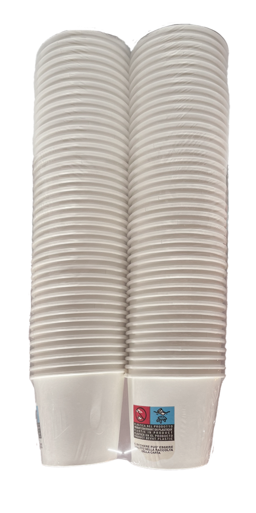 Gobelet à café blanc 100ml x80 