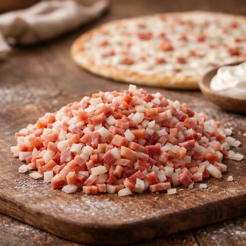 Barquette de lardons fumé 1kg  