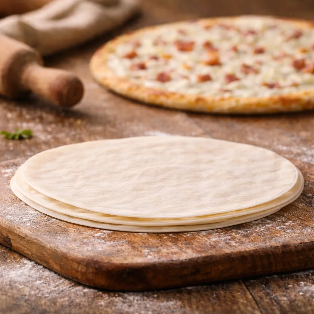 Fonds de tartes flambées ronds x10