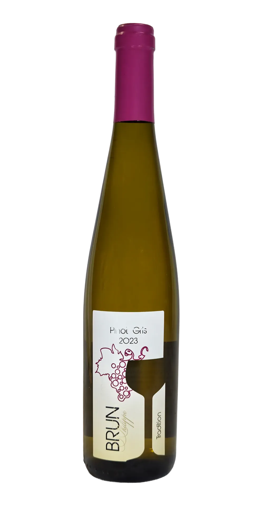 Pinot gris tradition sec P. Brun - 75cl  