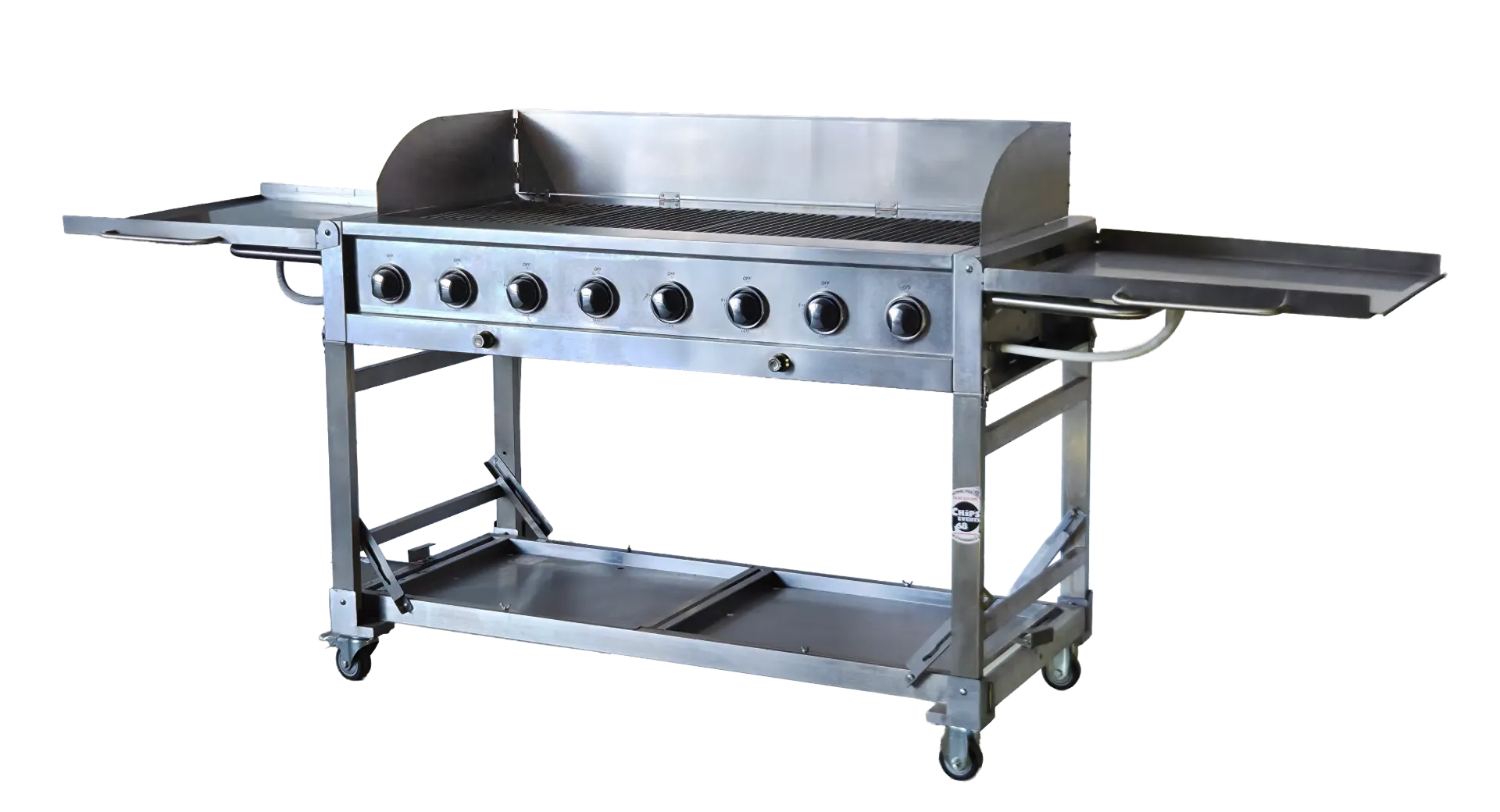 [Location] Barbecue à gaz 120x49 cm 8 bruleurs