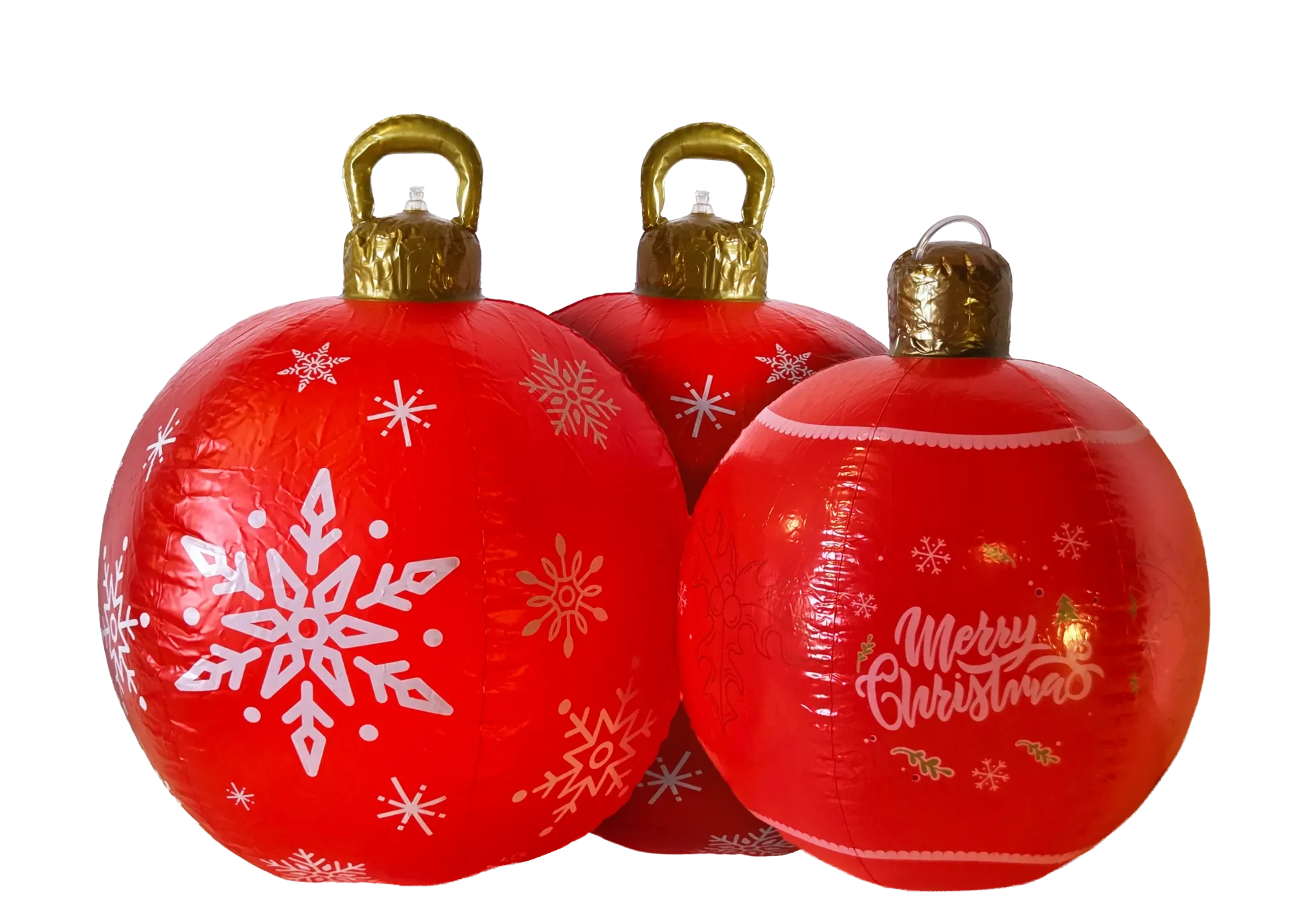 [Location] 3 boules de Noël géantes gonflables 