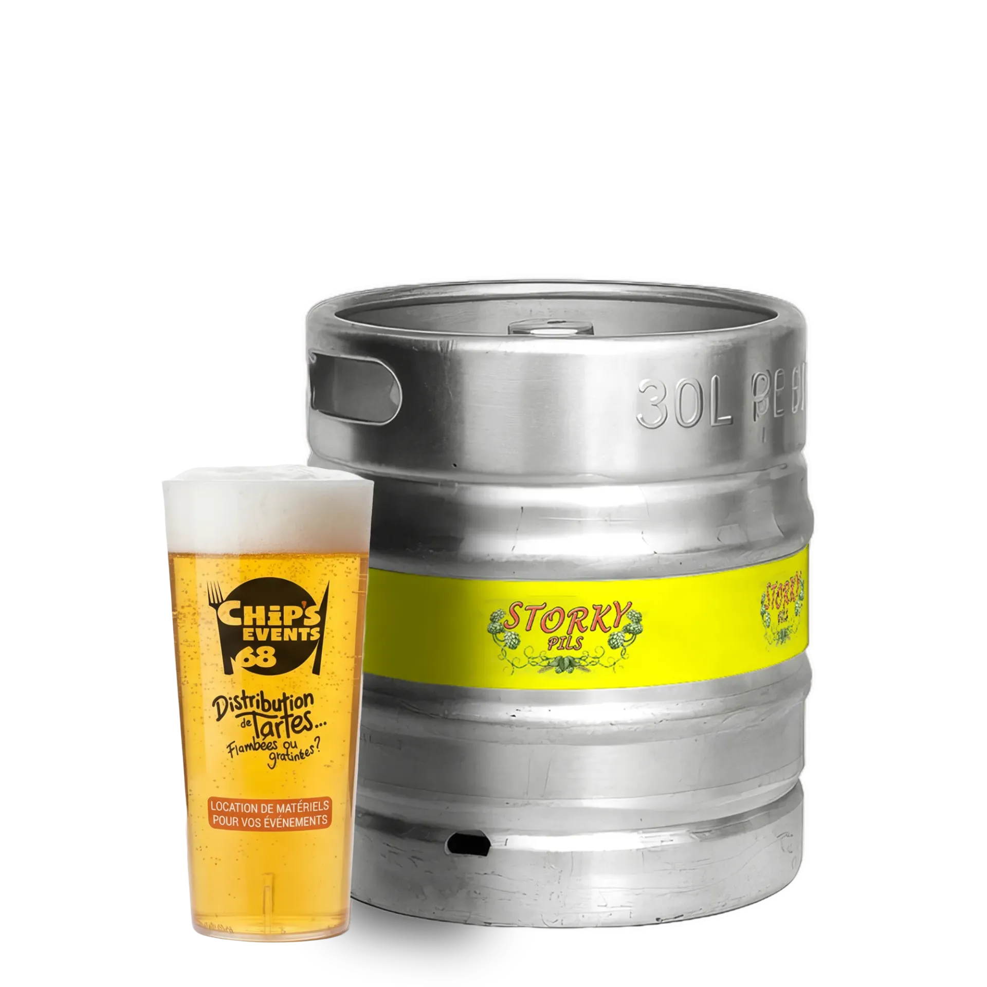 Bière Storky Pils 4.9° - fût 30L