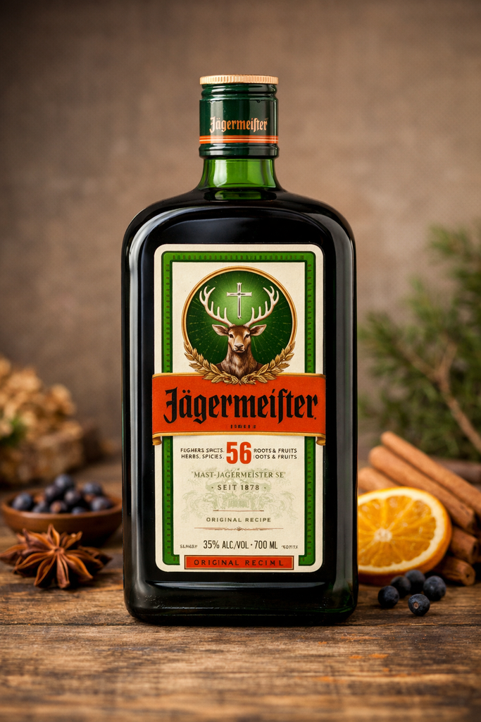 Liqueur de plantes JAGERMEISTER - 35° - 70cl