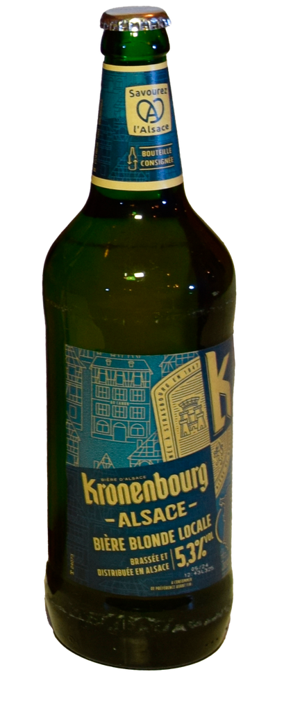 Bière blonde Kronenbourg - VC 75cl