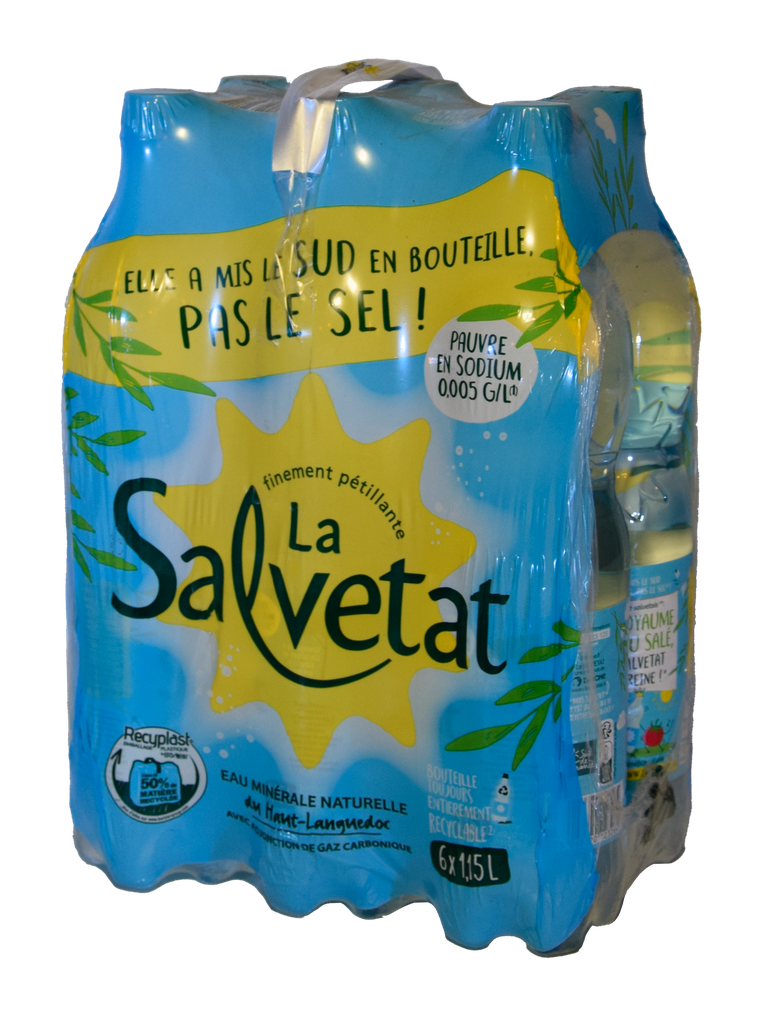 Salvetat - PET 6x1,25L