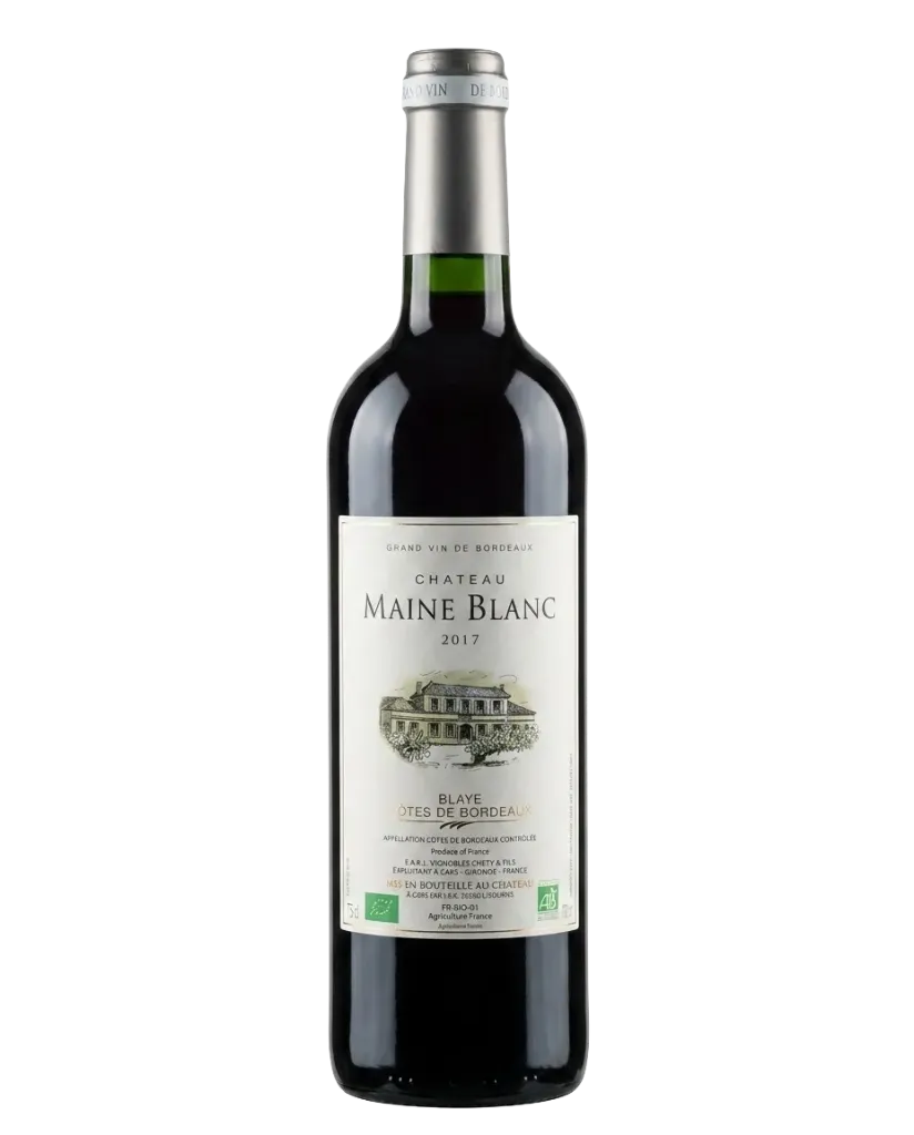 Côtes de Blaye Château Maine blanc bio - 75 cl