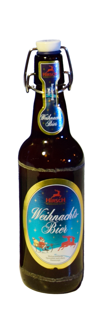 Bière ambrée Noël Hirsch - BM VC 50cl