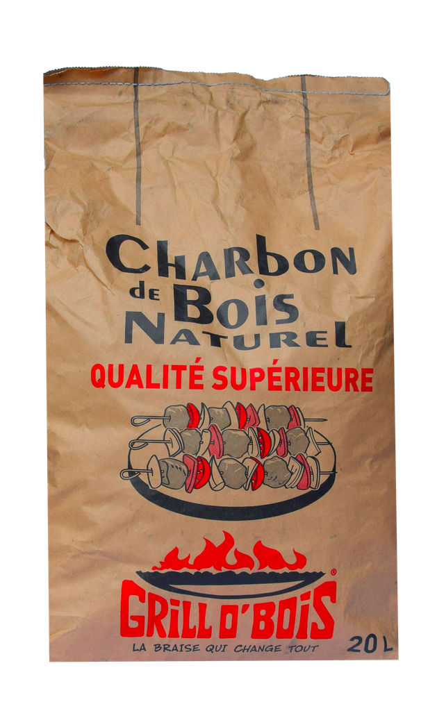 Sac de charbon de bois qualité restaurant 20L