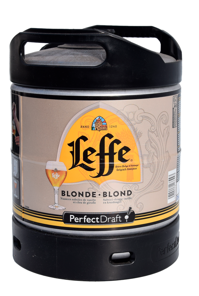 Bière blonde Leffe PerfectDraft - fût 6L