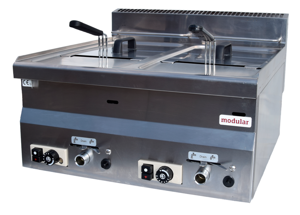 [Location] Friteuse à gaz à poser 2x12L