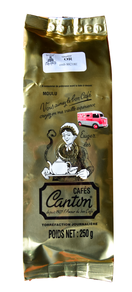 Café or, 250g moulu