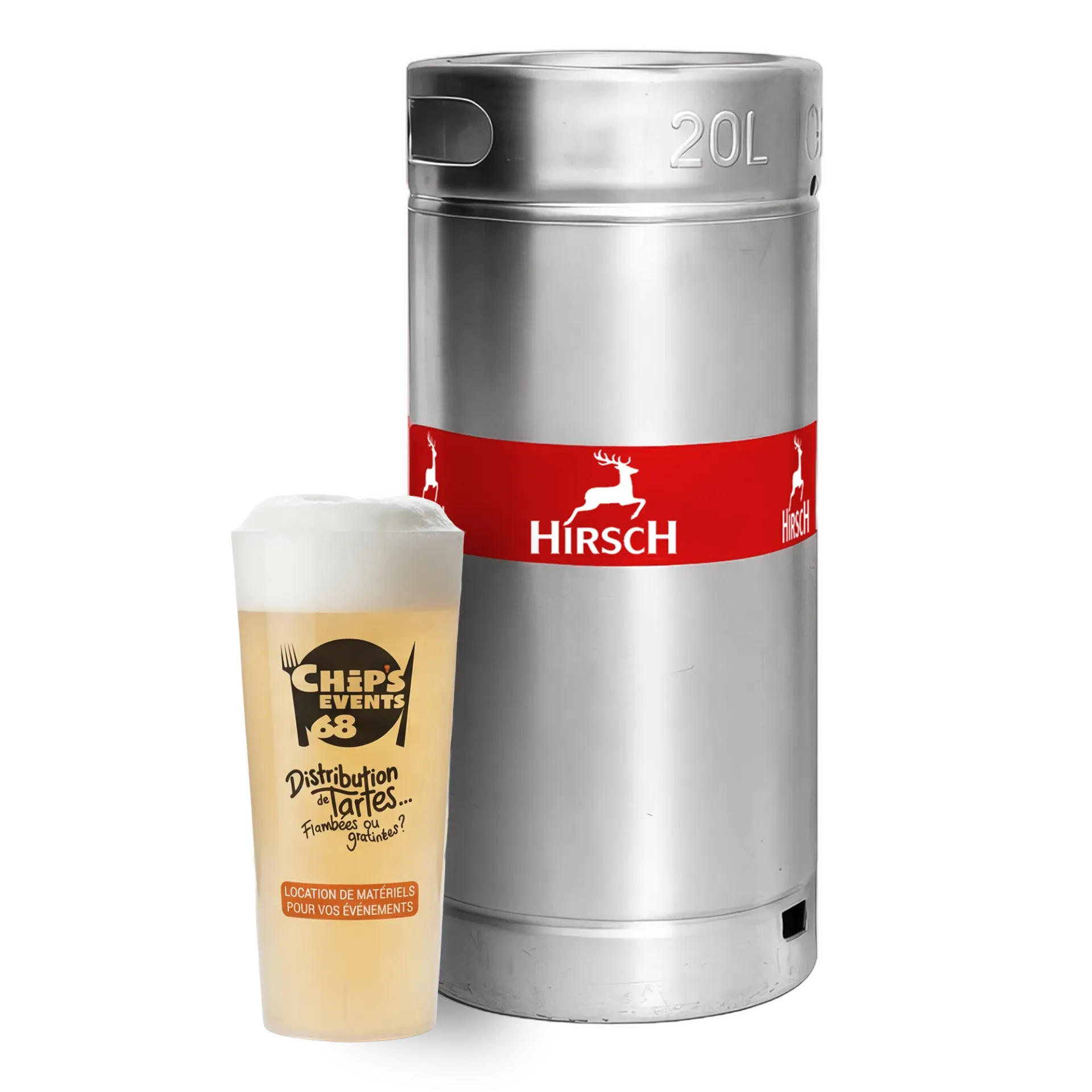 Bière Hefe Weisse Hirsch - fût 20L