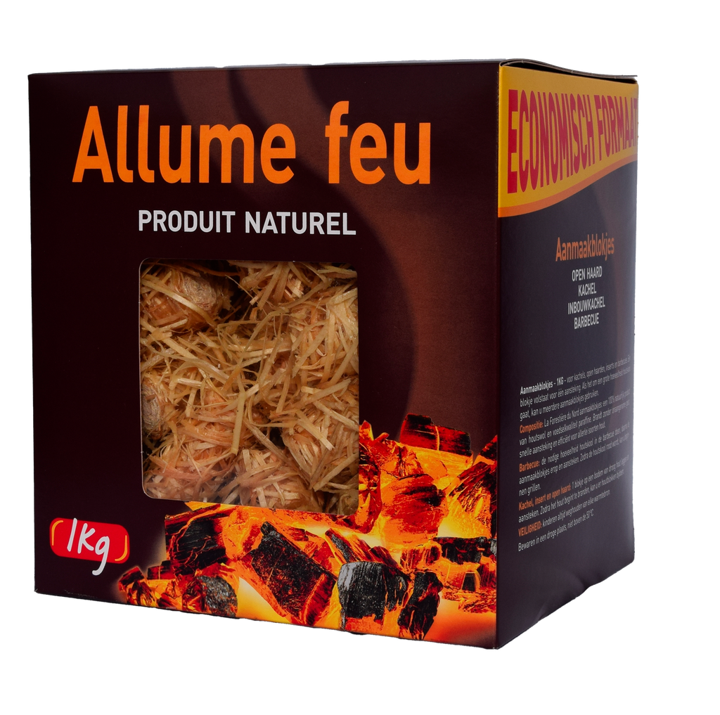 Allume-feu boîte de 1kg