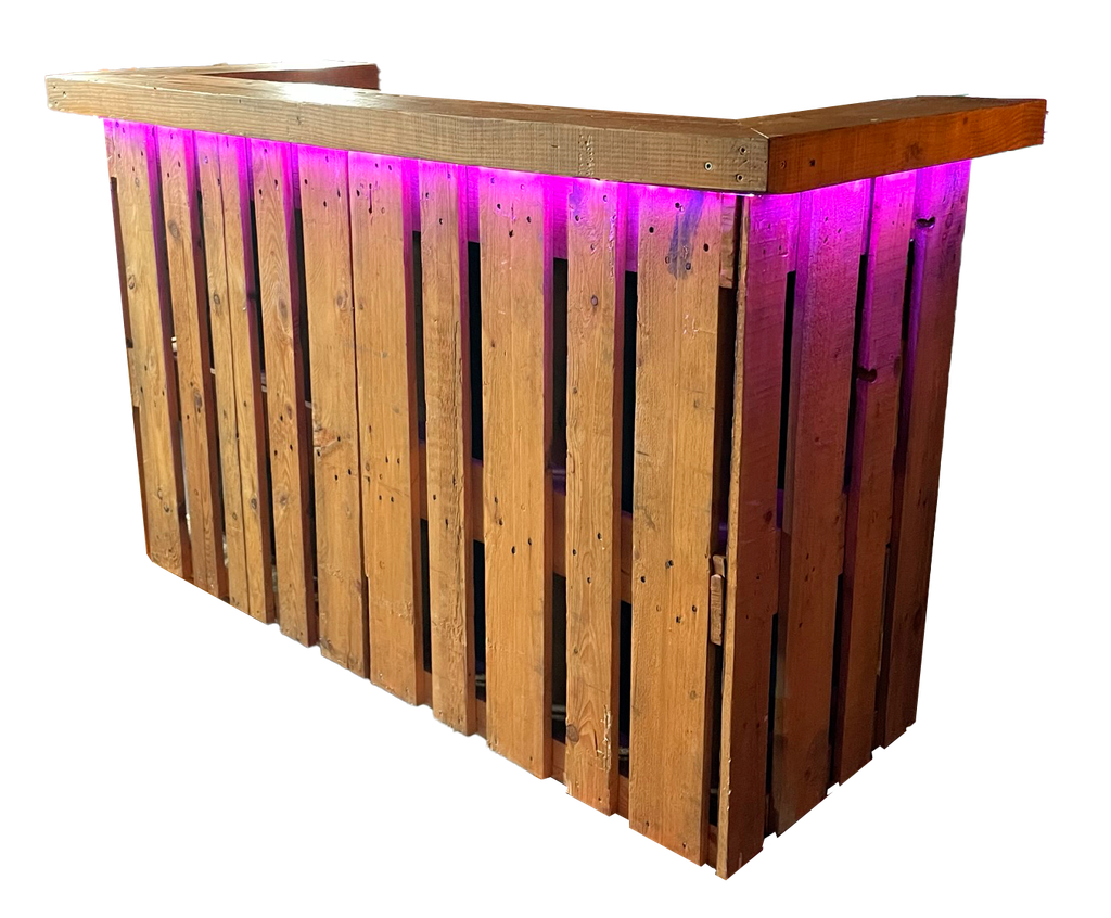 [Location] Bar en palette lumineux