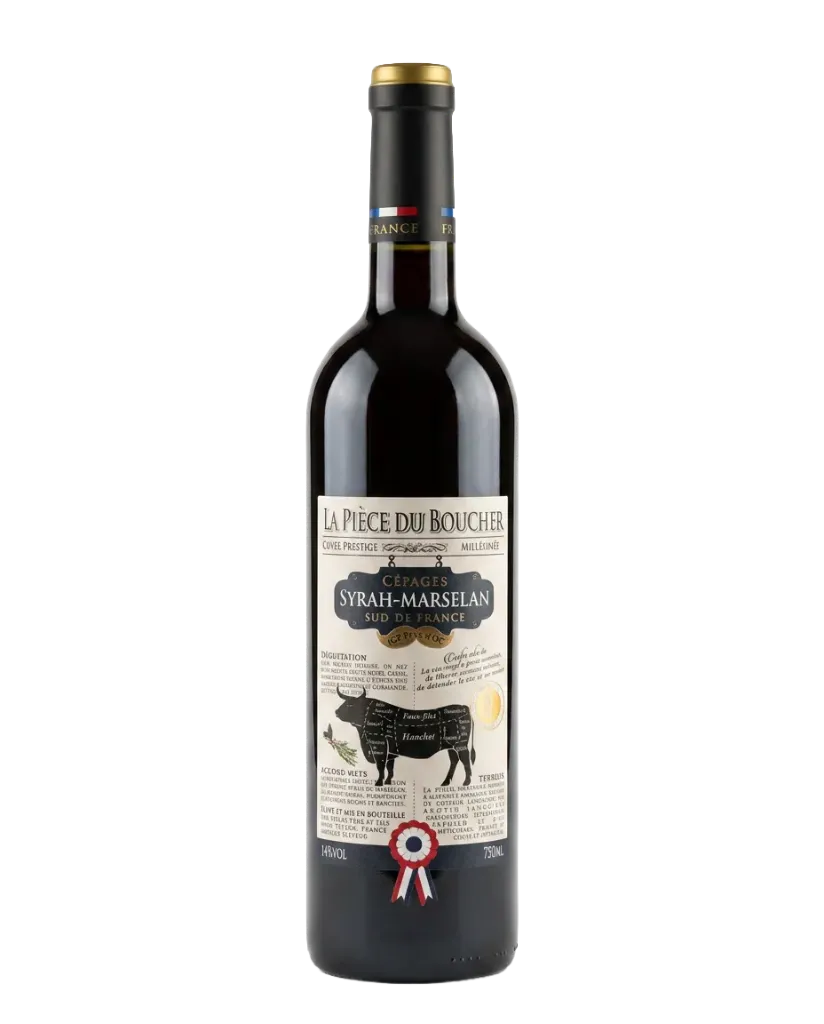 IGP Pays d'Oc La Pièce du Boucher - 75cl