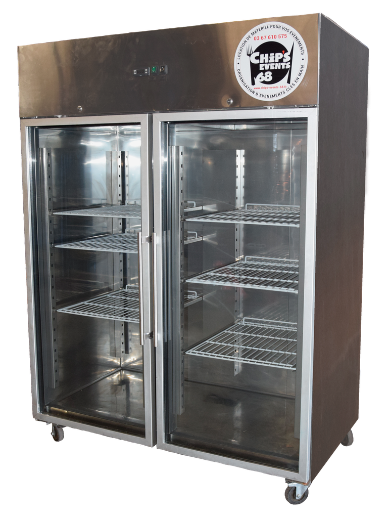 [Location] Réfrigérateur double porte vitré