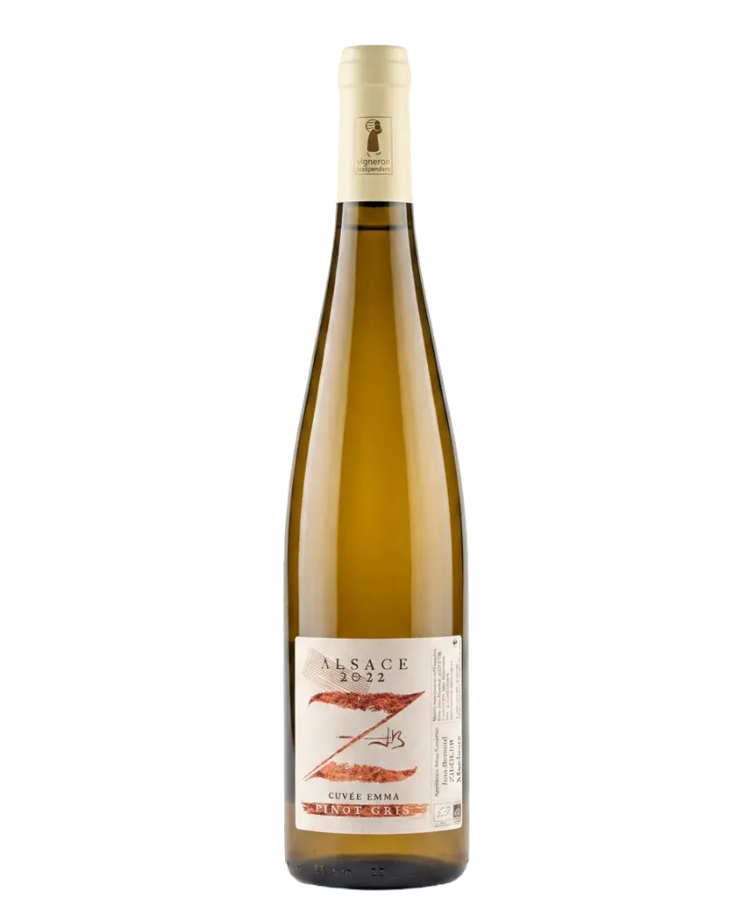 Pinot gris cuvée Emma bio J-B Ziegler - 75cl