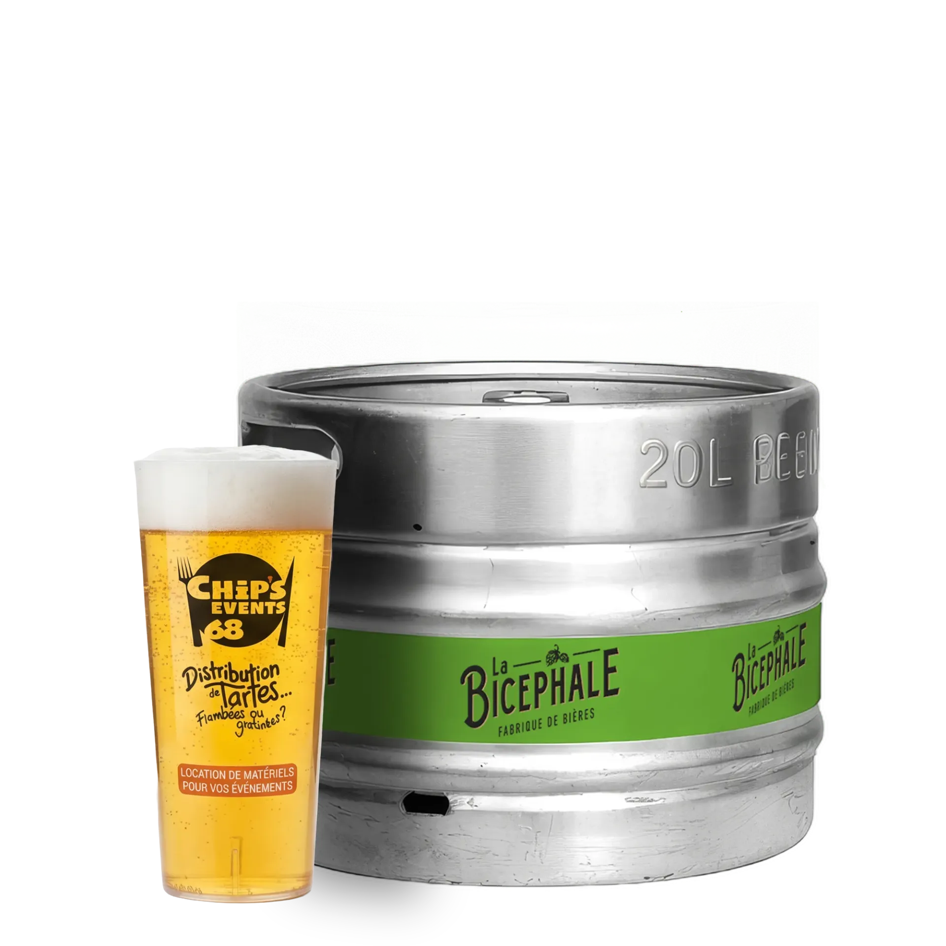 Bière goupils La Bicéphale - fût 20L