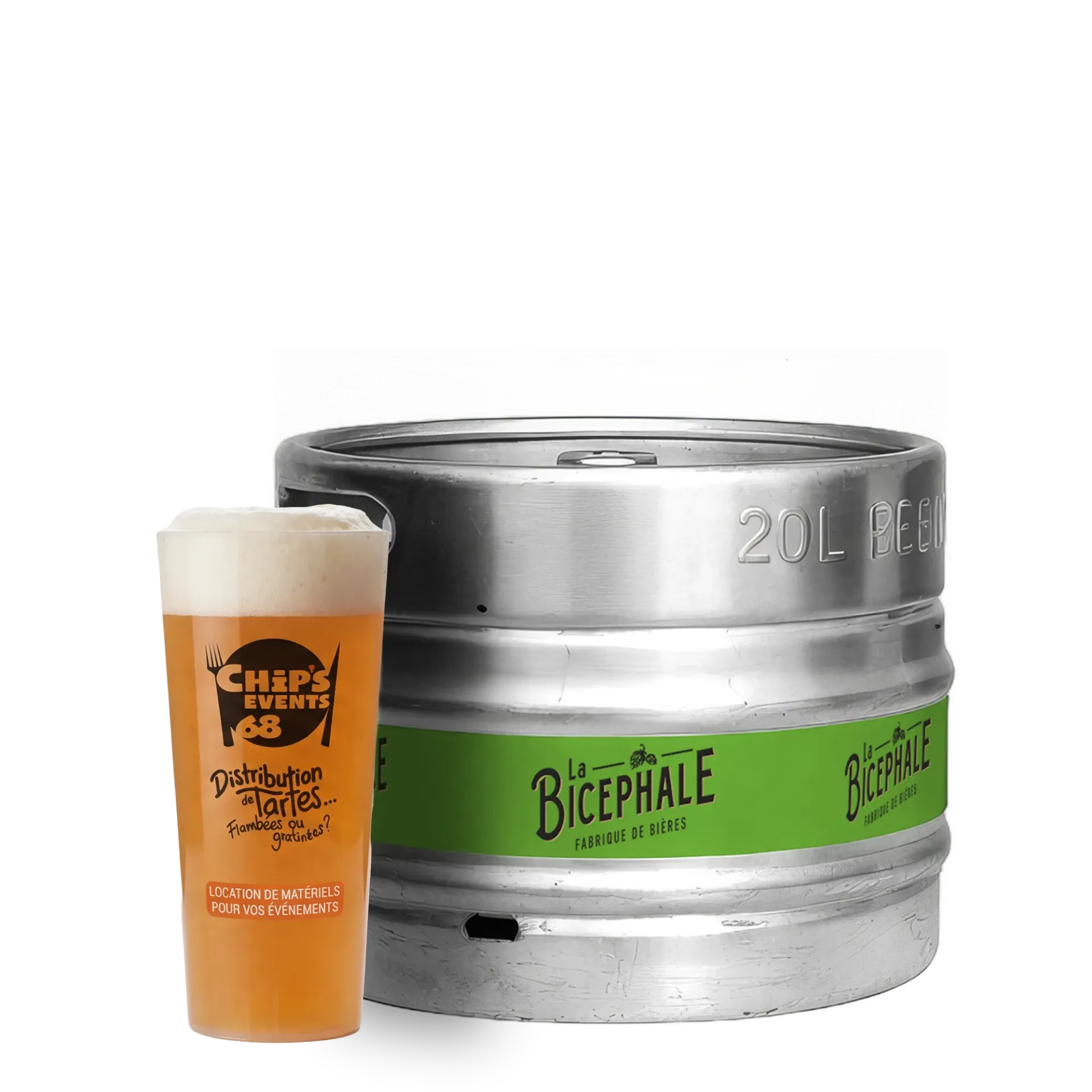 Bière IPA La Bicéphale - fût 20L