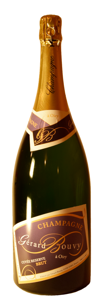 Champagne cuvée réserve brut G.Bouvy - magnum 1,5L