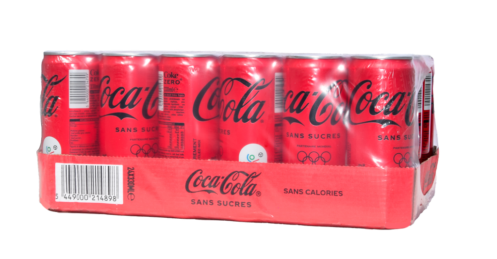 Coca-Cola zéro - BTE 24x33cl